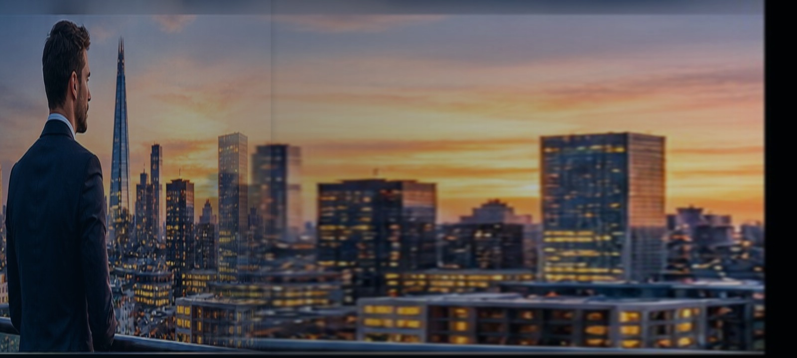 UK business skyline